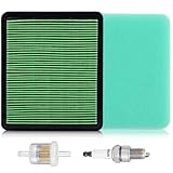 GCV160 Air Filter Tune Up Kit Fuel Filter for Honda GCV135 GCV190 GC135 GC160 GC190 GX100 GCV160A GCV160LA GCV190A GCV190LA Engine F220 FG400 FG500 Tiller WN20 WN30 Water Pump 17211-zl8-023