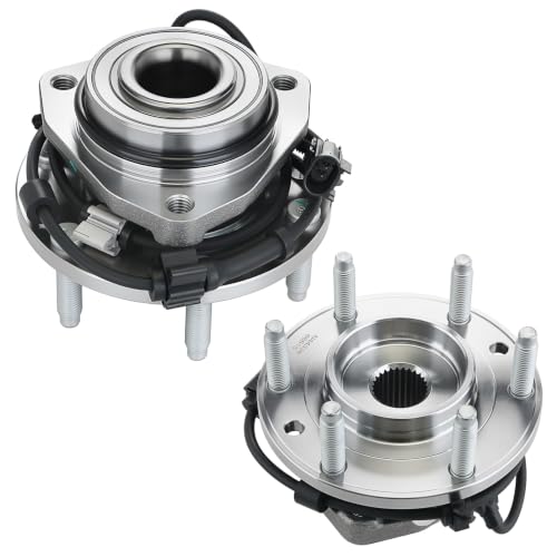 Image of BDELI 513188 2 Front Wheel Bearing Hub for Chevy Trailblazer 2002-2009 EXT