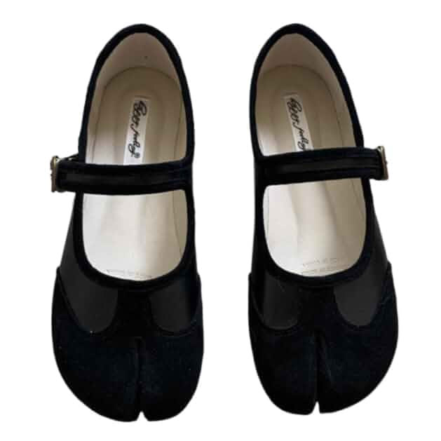 Tabi Shoes Women Mary Janes Ballet Flat - Low Top Split Toe Orthopedic Cute Casual Comfortable Walking Lightweight Female Solid All-Match for Daily Wear Beach Travel Athleisure Standing All Day