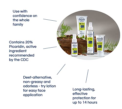 image for Proven Insect Repellent Spray, Keep Mosquitoes, Ticks and Flies Off, D