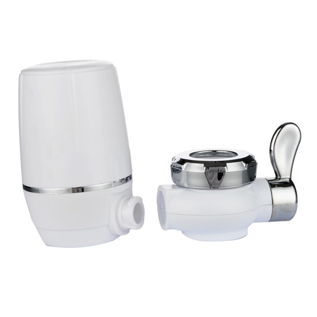 Depuratore per Rubinetto Cucina Filtrante, Bianco, 2 Pezzi, 7 Strati
