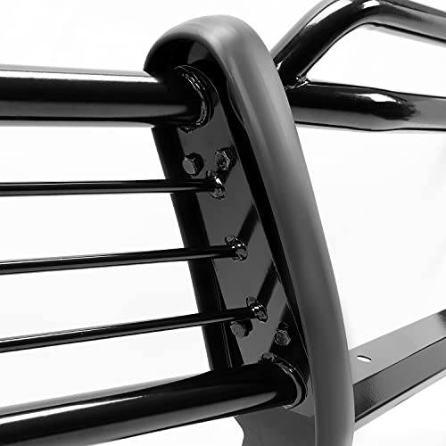 Kuafu Grille Guard Front Bumper Brush Guard Compatible With 1999-2004 Grand Cherokee Powder Coated Black #TOP6