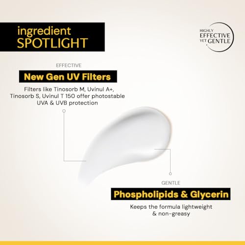 Image of Deconstruct Gel Sunscreen for Oily skin SPF 50 PA++++ |100% Photostable Sunscreen |4 New Gen UV Filters |In-Vivo |Lightweight, Airy, Non-greasy |For oily, combination, normal skin |For Men & Women - 80gm