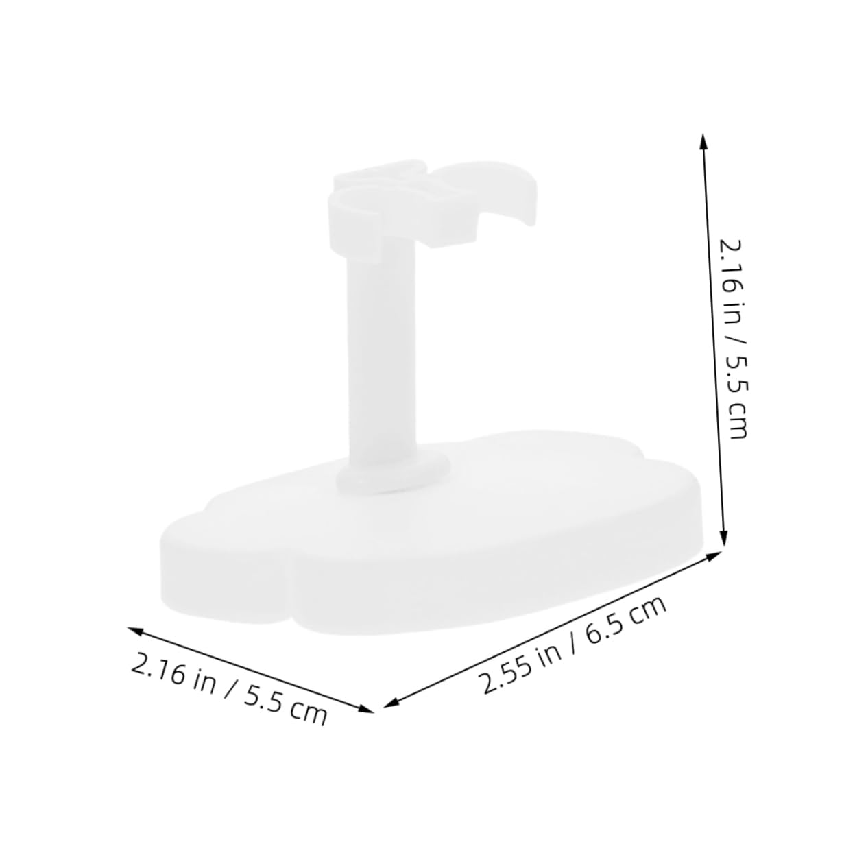 KOMBIUDA 10pcs Dolls Display Holder Plastic Doll Stands for Action Figures Doll Display Rack Strong Support for Small Dolls for Collectibles Display