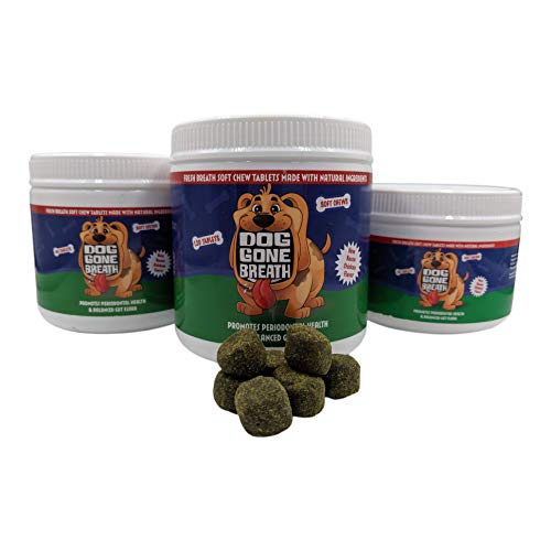 Dog Gone Breath All-Natural, Breath Freshening Treat The Only Periodontal Renewing, Bad Breath