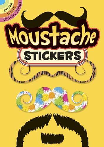 Moustache Stickers (Dover Little Activity Books: People)