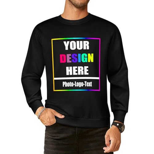 Add Your Own Photo Design Custom Personalized 2 Side Sweatshirt4