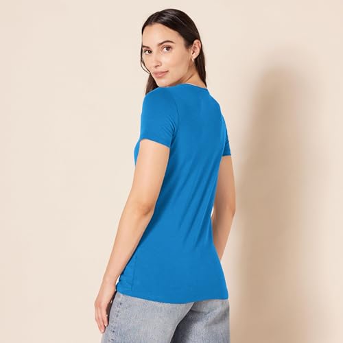 Image of Amazon Essentials Women's Regular-Fit Short-Sleeve Crewneck T-Shirt, Multipacks