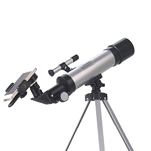 Telescopio para principiantes con trípode y adaptador para smartphone miniatura 3