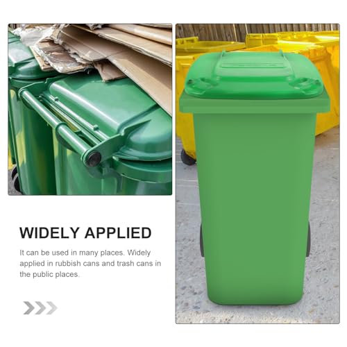 Image of Toddmomy Square Trash can Lid Replacement 15.35 Inch Outdoor Garbage Lid Cover for Public Sanitation Waste Bins