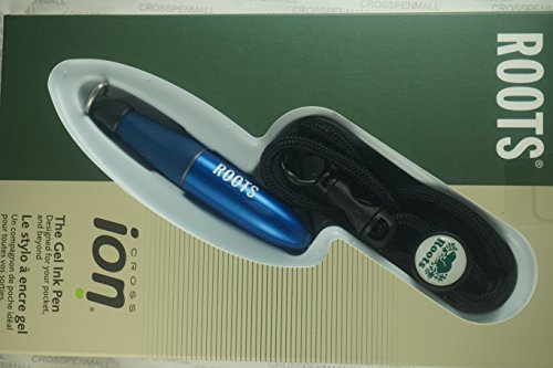 Bolígrafo Cross Ion Azul Aurora Gel Rollerball miniatura 4