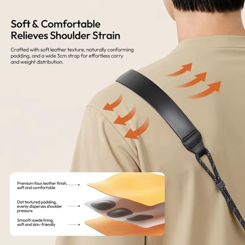 Correa de hombro CSS2 U-Snap Lite para cámara DSLR y fotografía 4