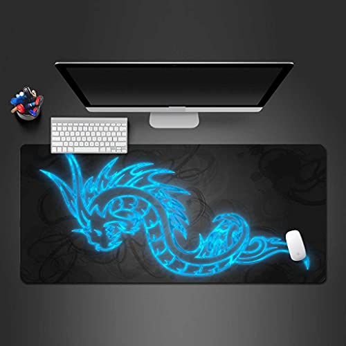 Tapis de souris gaming XXL 1000x500 mm pour gamer et pc portable