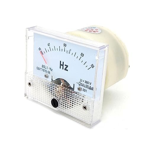 Fréquencemètre AC 380V 85L1-HZ | Indicateur analogique carré 45-55Hz pour panneau
