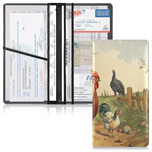 Organizador de Documentos para Carro Cuero miniatura 6