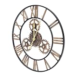 Horloge murale de style américain - utilisation multi-scènes, cette horloge convient au salon, à la chambre, au bureau, à l'hôtel, etc., horloges pour chambres