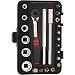 Produktbild Würth 096511 23 Steckschlüssel Zoll Multi Sortiment Mini, Schwarz, 1/4 pollici