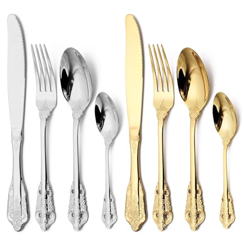 Set Cuchillos Cocina 4 Piezas Acero Inox miniatura 2