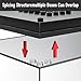 Model Car Display Case, Acrylic Showcase for Speed Champion, Parking Garage Compatible Toy Models Blocks, Dustproof With Light (7.6 x 3.7 x 3.3 Inches, Case Only)