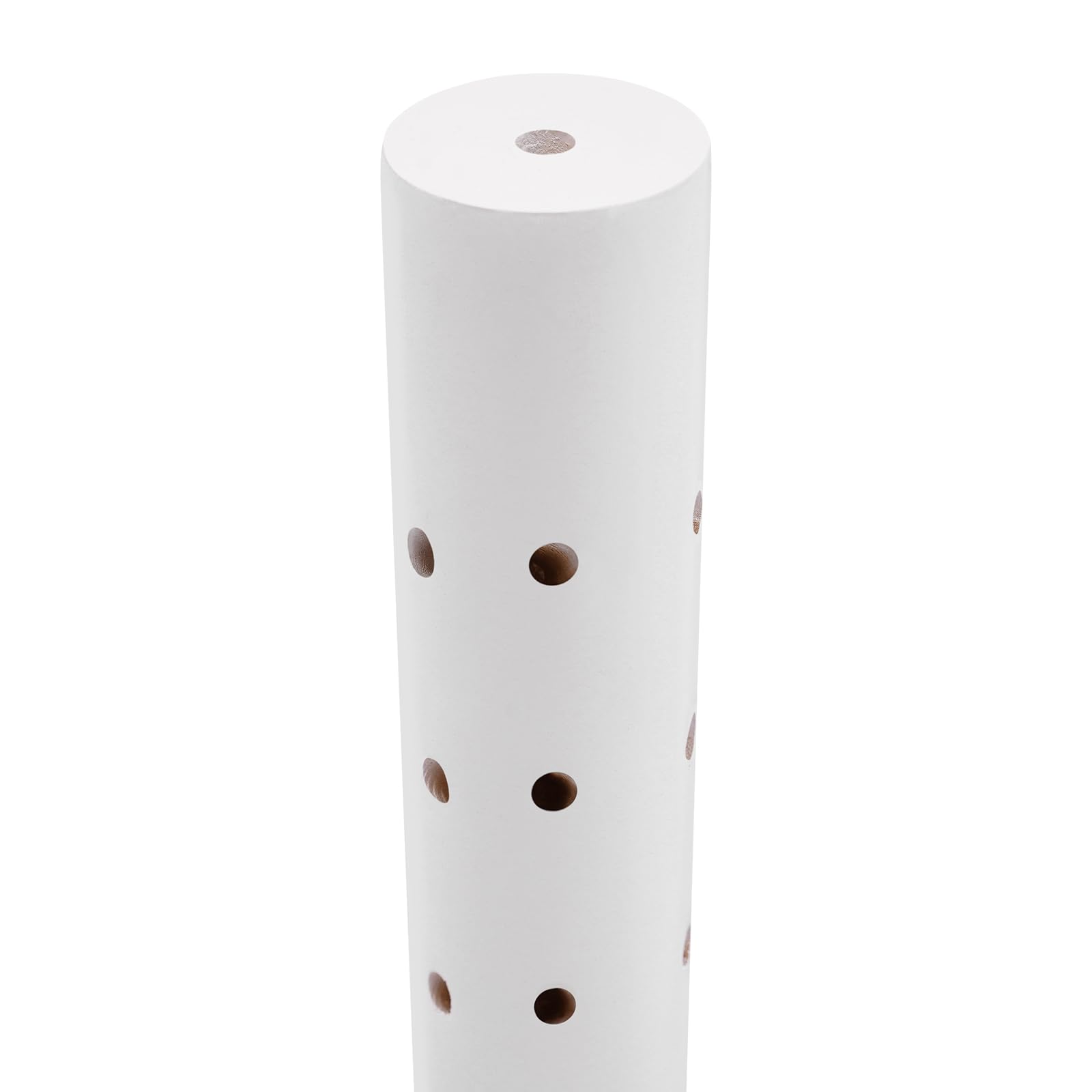 Soporte para piruletas de madera con 62 agujeros, para caramelos, para fiestas, cumpleaños, aniversarios, bodas, tiendas, cumpleaños, decoración (blanco)