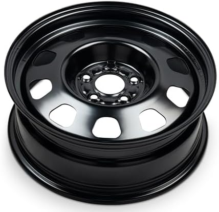 Miniatura 3 de Rueda de repuesto OEM para Mazda CX-3 2015-2021 de 17 x 6.5 pulgadas, llanta de acero pintada en negro, ajuste 22555R17