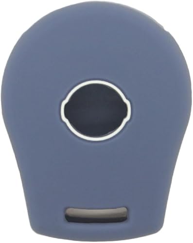 Miniatura 5 de SEGADEN Funda protectora de silicona compatible con Nissan CV2506 con llavero remoto de 3 botones, color rosa