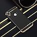 TORRAS Lock Series iPhone XR Case, 3-in-1 Luxury Hybrid Hard Plastic with Gold Trim Matte Finish Slim Thin Phone Case for iPhone XR 6.1 inches, Black