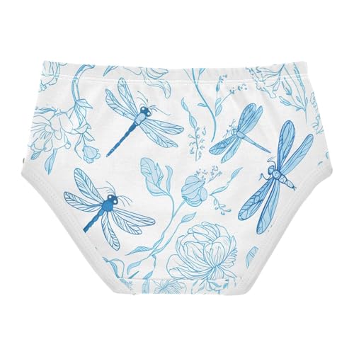 Flowers Dragonfly Toddler Girls's Underwear 2T 202c13842