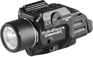 Streamlight 69475 TLR-8 HL-X G USB 1000-Lumen Weapon Rail-Mounted