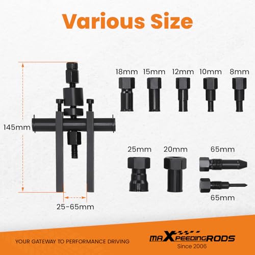 Image of maXpeedingrods Motorcycle Blind Hole Bearing Puller Set for 8-25mm Bearing
