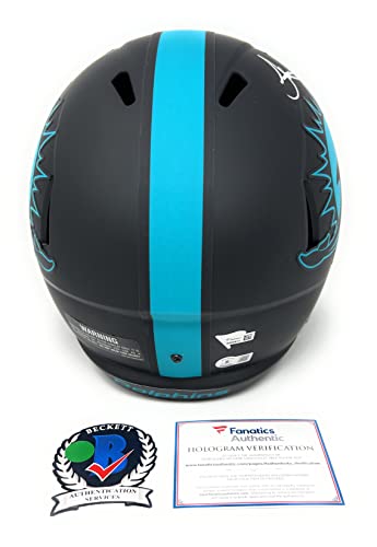 Tua Tagovailoa Tyreek Hill Miami Dolphins Dual Signed Autograph Eclipse Speed Helmet Fanatics & Beckett Authentic Certified #TOP1