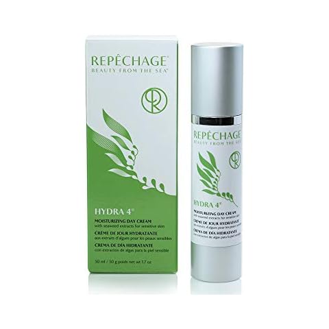 Repechage Hydra 4 Daily Moisturizer Face Cream - 1.7 Fl OZ Age Defying Skin Care Protection Lotion | Retinol, Lactic & Hyaluronic Acid Cream, Vitamin E & C - Dry and Sensitive Skincare Cover