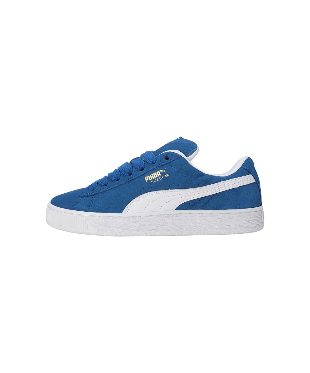Puma sneakersy skórzane Suede XL kolor niebieski 395205