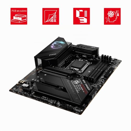 MSI MPG B650 WIFI carte mère AMD B650 Emplacement AM5 ATX Neuf - vue 8