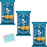 Ｍｏｎｏｌｏｇ Sｔｙｌｅ 岩塚製菓 旨塩せん 10枚入 ×3袋セット ★スラスラ本舗オリジナルポケットティッシュ付き★