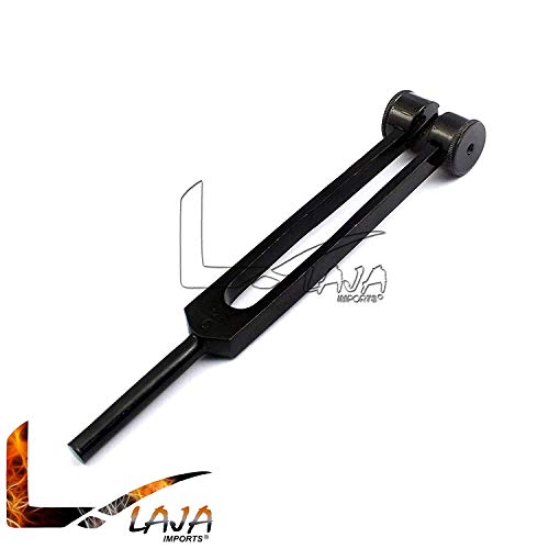 LAJA Imports New School Starter Pack Kit Tuning Fork C 128, Reflex Hammer, Pen Light, Carrying Case - Thumbnail 3