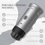 Zcyge Portable Coffee Maker Espresso Machine, Travel Camping Coffee Makers, Mini Battery Portable Espresso Self-Heating Car Coffee Maker With Ground Coffee & NS Capsule - Image 2