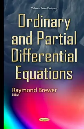 Ordinary and Partial Differential Equations UK ed. Edition book cover