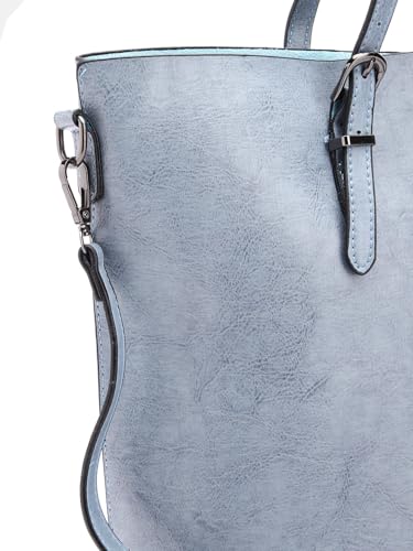Image of Women's Handbag Tote Bag Premium PU Leather Shoulder Bag with Top Handle & Detachable Strap - Stylish Large Capacity Purse for Office, Casual & Party Use