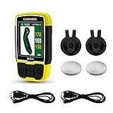 CANMORE HG200 Plus Golf GPS - (Bundle) + Another Charging Cable & Magnet & Clipper - Easy-to-Read Co