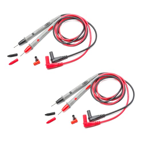 Image of 1 Pairs Digital Multimeter Test Leads Banana Plug, Multimeter Probes Voltmeter Test Probe 10A 1000V