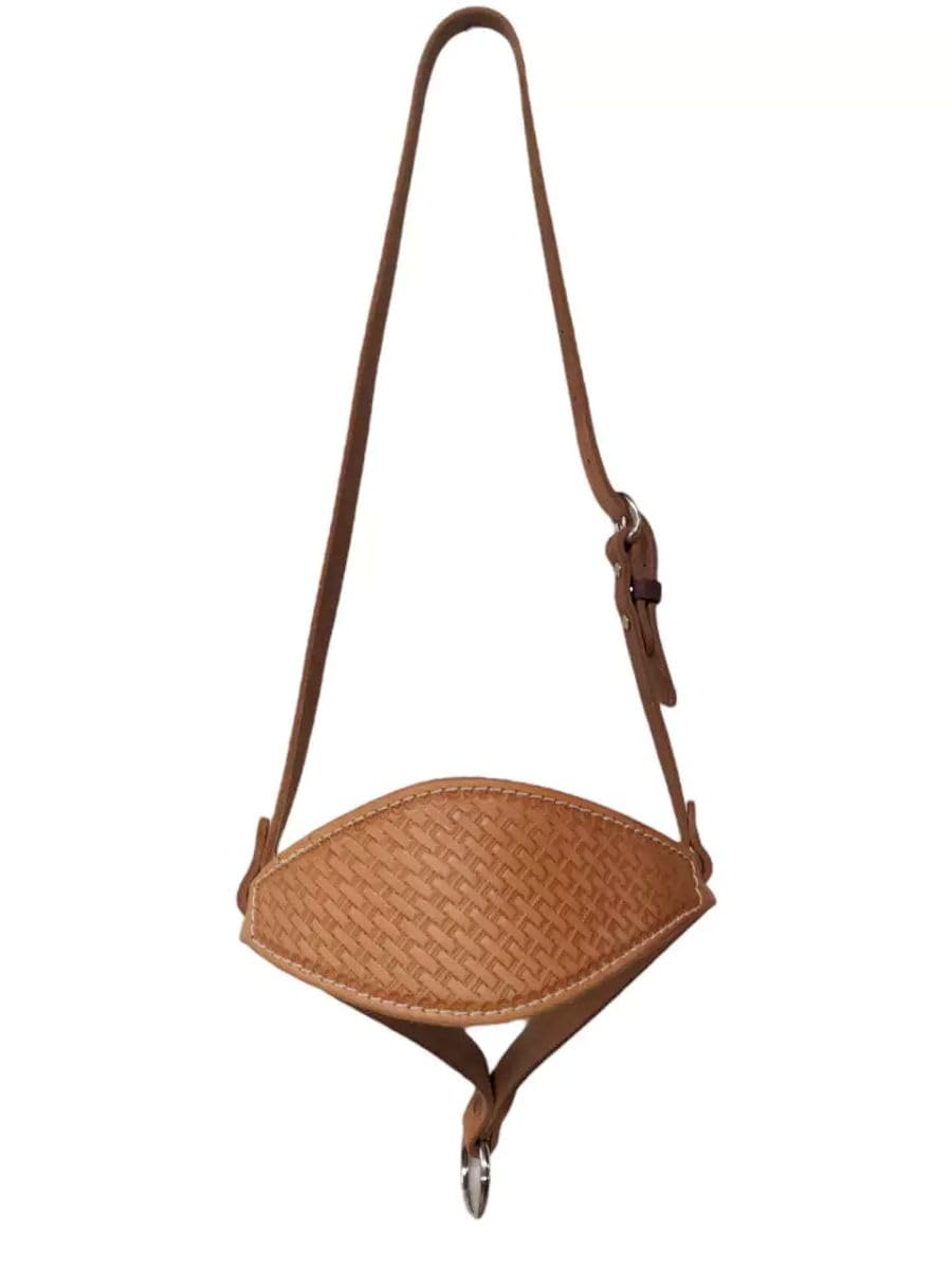 Custom Made in USA Bronc Leather Noseband Tie Down