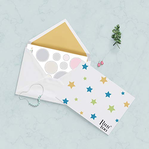 Runtoo Polka Dot Wall Decals For Girls Bedroom Colorful Boho Modern Wall Art Stickers Kids Nursery Decor 117 Pcs #TOP4