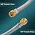 GASPRO 6-Foot Propane Hose Extension for Propane Devices with 3/8" Male Flare, for RV, Gas Grill, Heater, Burner and More, Flexible and Sturdy