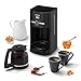 Cuisinart Classic 12-Cup Programmable Coffeemaker, Black, DCC-1120BKNAS