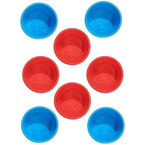 Kuchenformen Silikon 4 Zoll Silikonbackform Rund Backen Silikonformen Antihaft Rund Backformen Runde Tortenform Set Rund Lebensmittelqualität Silikonbackform Cover