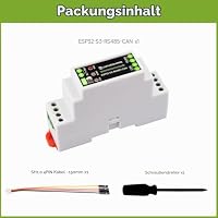Waveshare Industrial ESP32-S3 Control Board with RS485 and CAN Communication Interfaces, Wi-Fi/Bluetooth Support, Built-in Multiple Protection Circuits – Ansicht 2