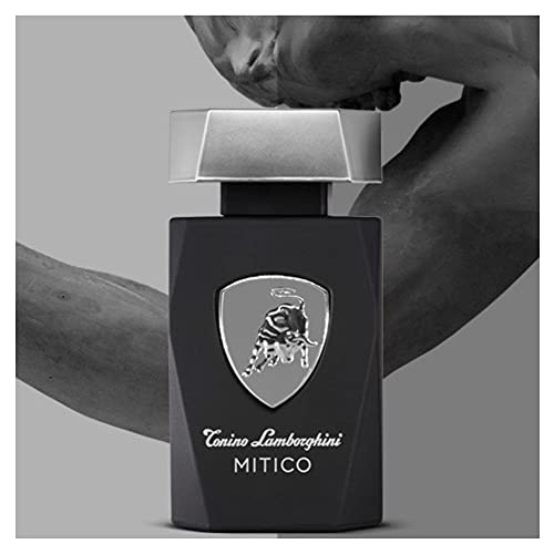 Image of Tonino Lamborghini Mitico Eau De Toilette, 125ml Armoise, Lily Of The Valley, Vanilla Notes, Long Lasting Perfume For Men