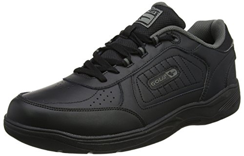 Gola Belmont Scarpe Sportive Indoor Uomo, Nero (Black Bb), 43 EU