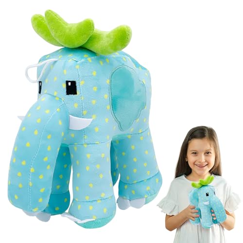 CavspkArt Steal a Brainrot Cute Games Plush - Strawberry Elephant Plush Cartoon Figures Pillow Brainrot Plush Stuffed Animals Gifts for Fans Kids Adults Home Decor (A1)